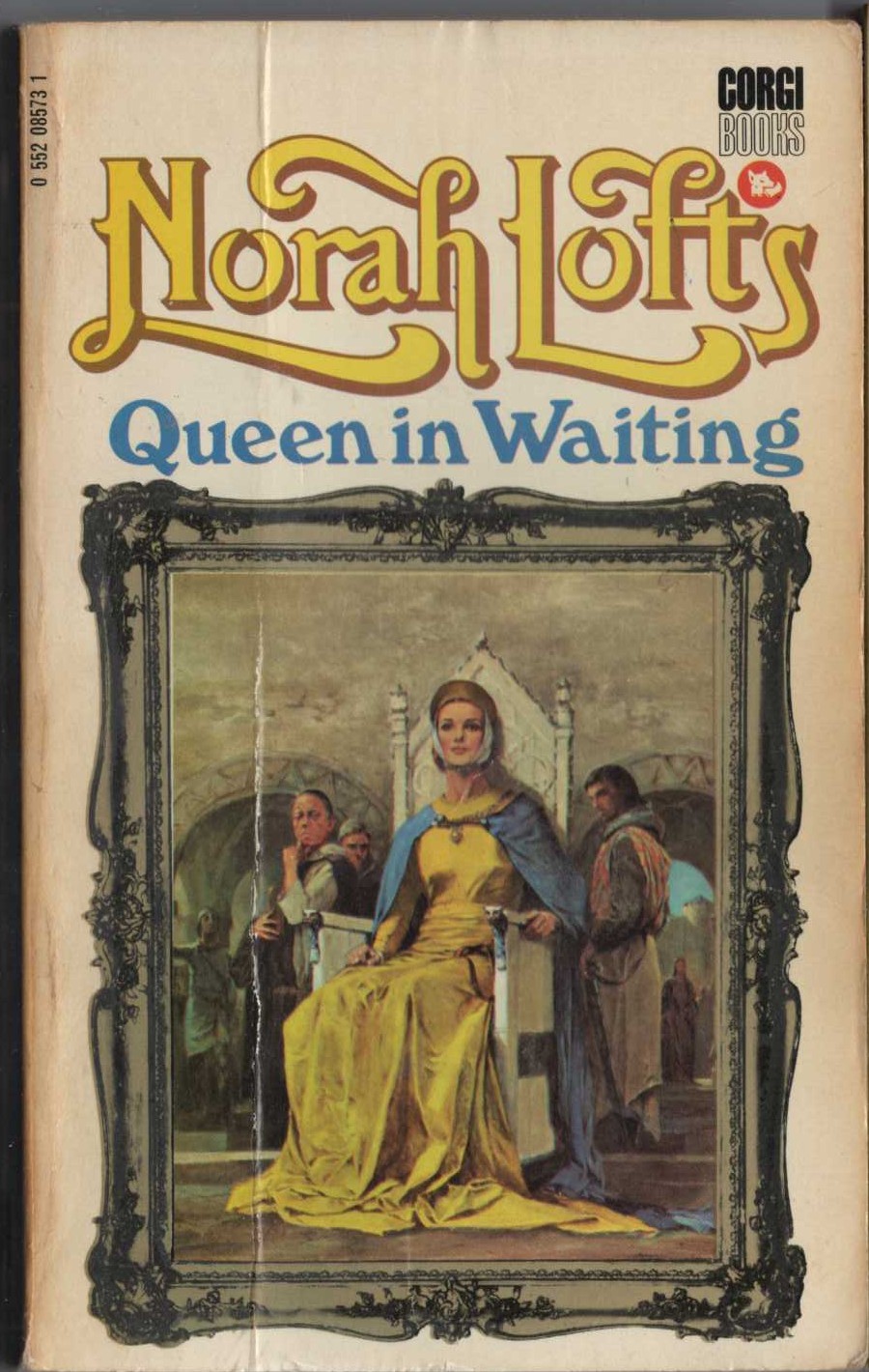 Norah Lofts  QUEEN IN WAITING front book cover image
