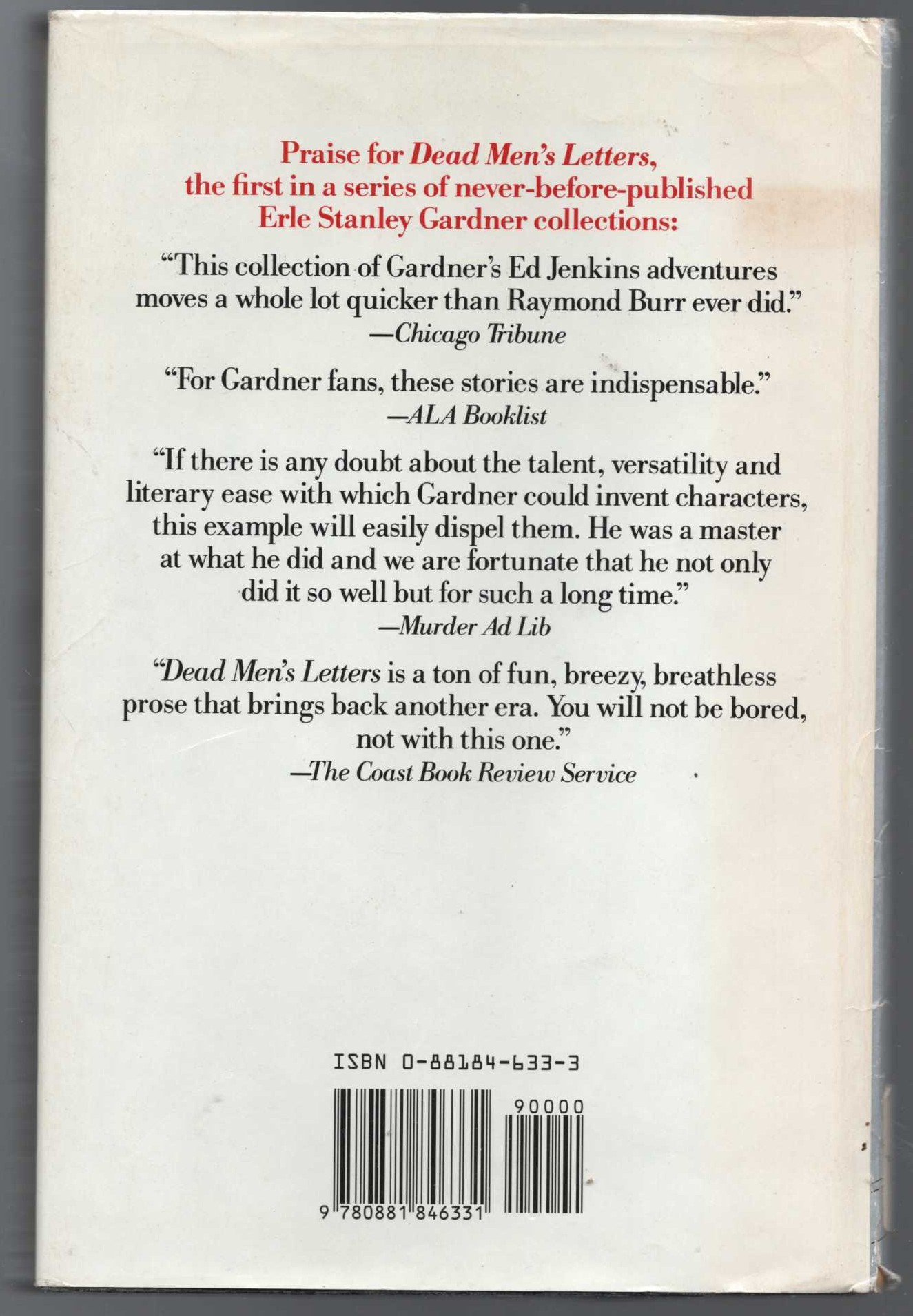 THE BLONDE IN LOWER SIX magnified rear book cover image
