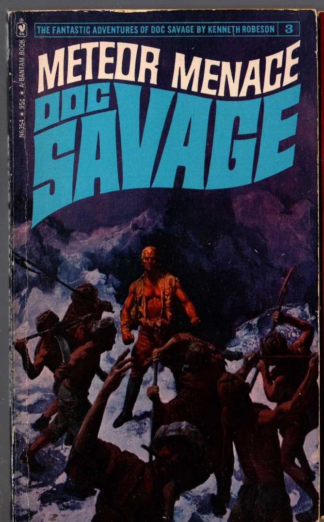 Kenneth Robeson  DOC SAVAGE: METEOR MENACE front book cover image
