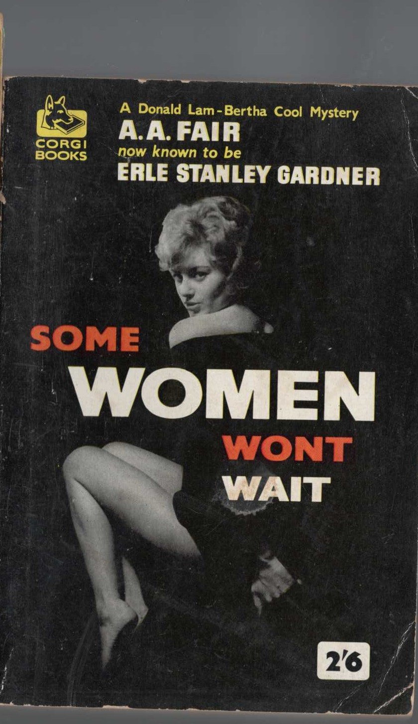 A.A. Fair  SOME WOMEN WON'T WAIT front book cover image