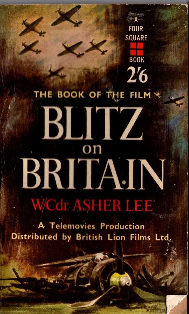 Asher Lee  BLITZ ON BRITAIN front book cover image