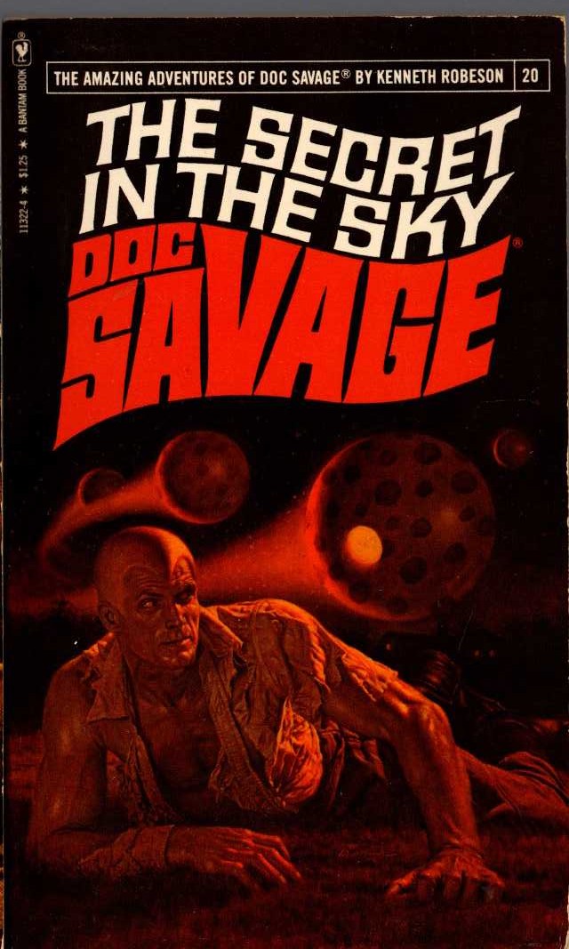 Kenneth Robeson  DOC SAVAGE: THE SECRET IN THE SKY front book cover image