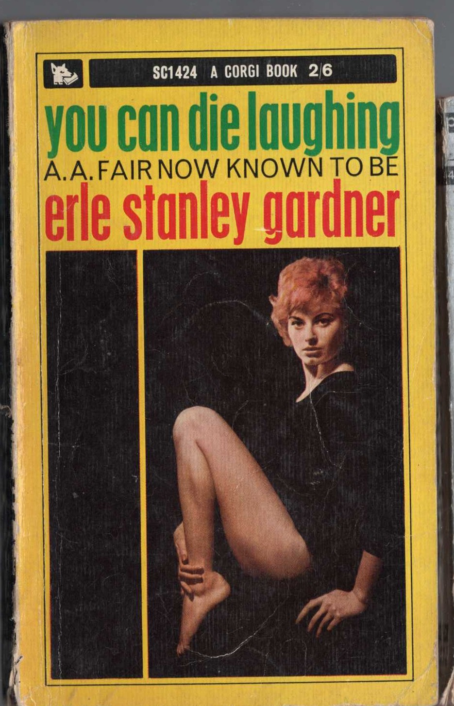 A.A. Fair  YOU CAN DIE LAUGHING front book cover image