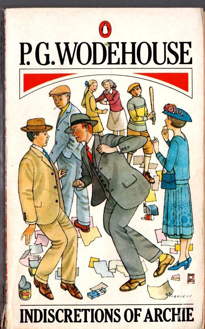 P.G. Wodehouse  INDISCRETIONS OF ARCHIE front book cover image