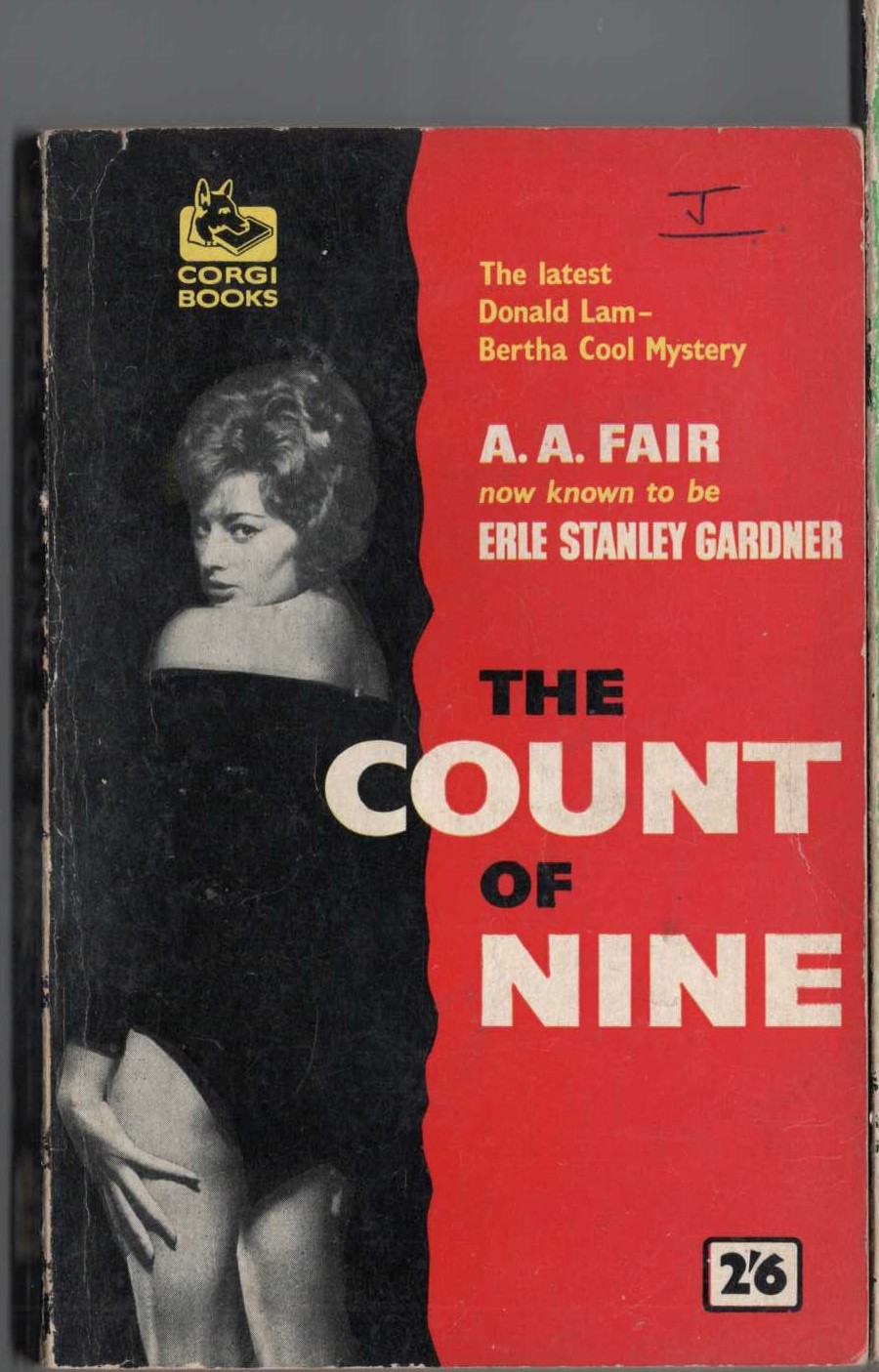 A.A. Fair  THE COUNT OF NINE front book cover image