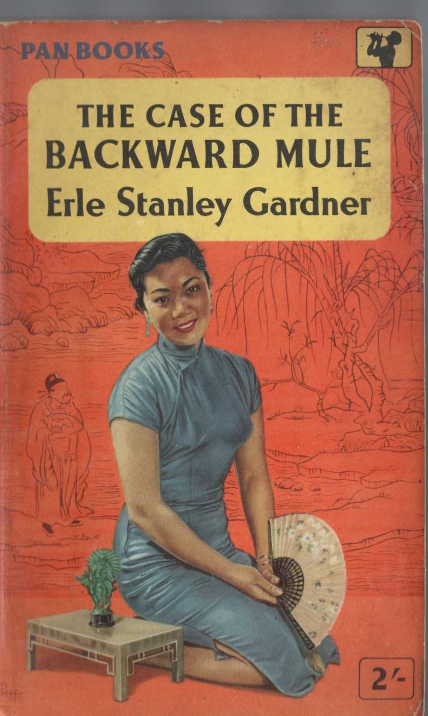 Erle Stanley Gardner  THE CASE OF THE BACKWARD MULE front book cover image