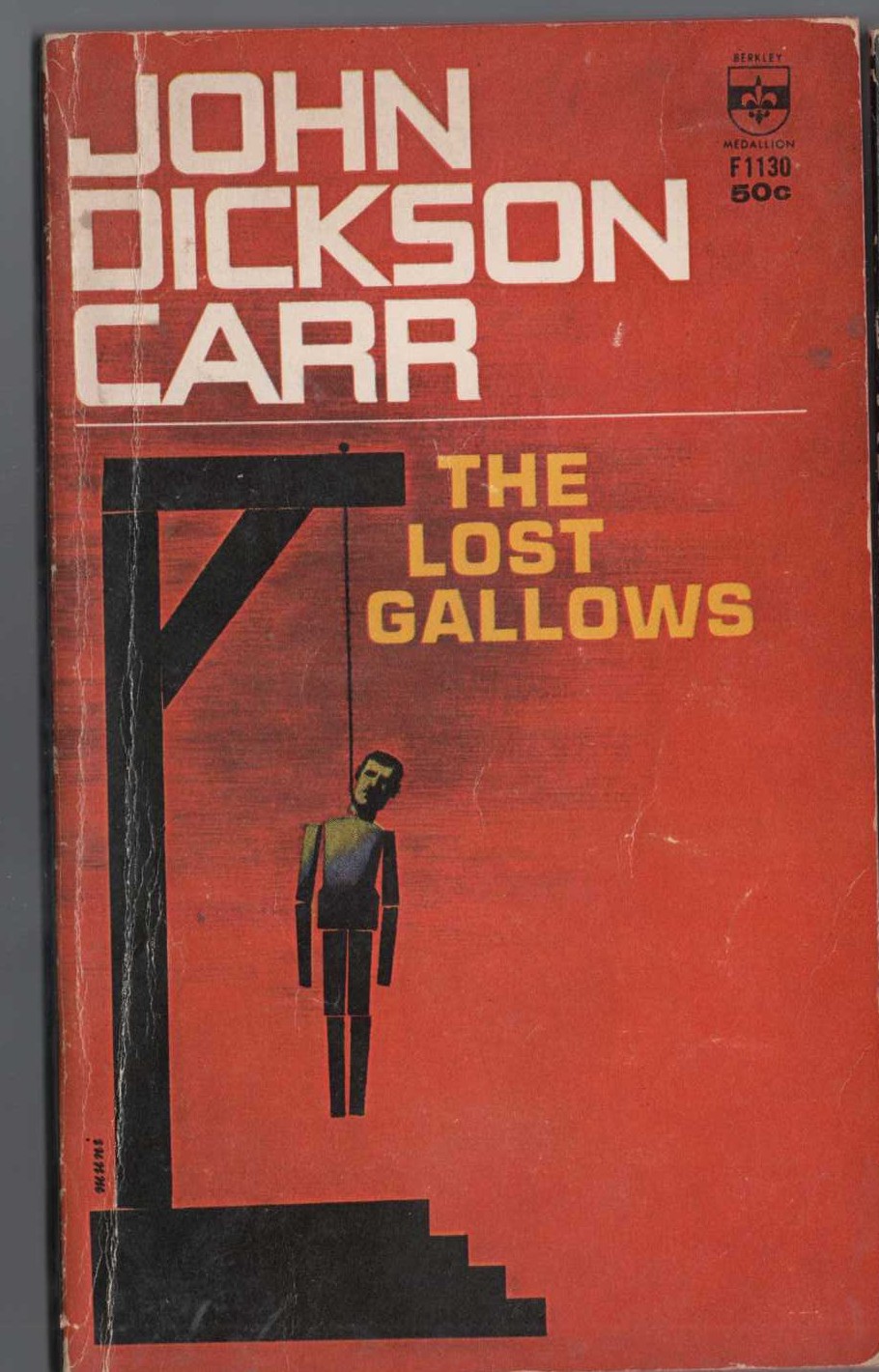 John Dickson Carr  THE LOST GALLOWS front book cover image
