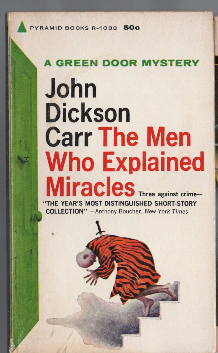 John Dickson Carr  THE MAN WHO EXPLAINED MIRACLES front book cover image