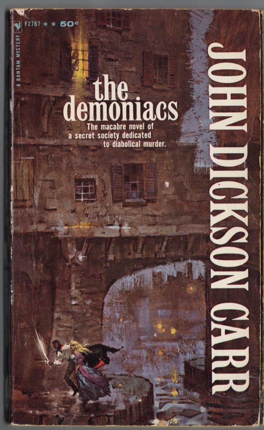 John Dickson Carr  THE DEMONIACS front book cover image