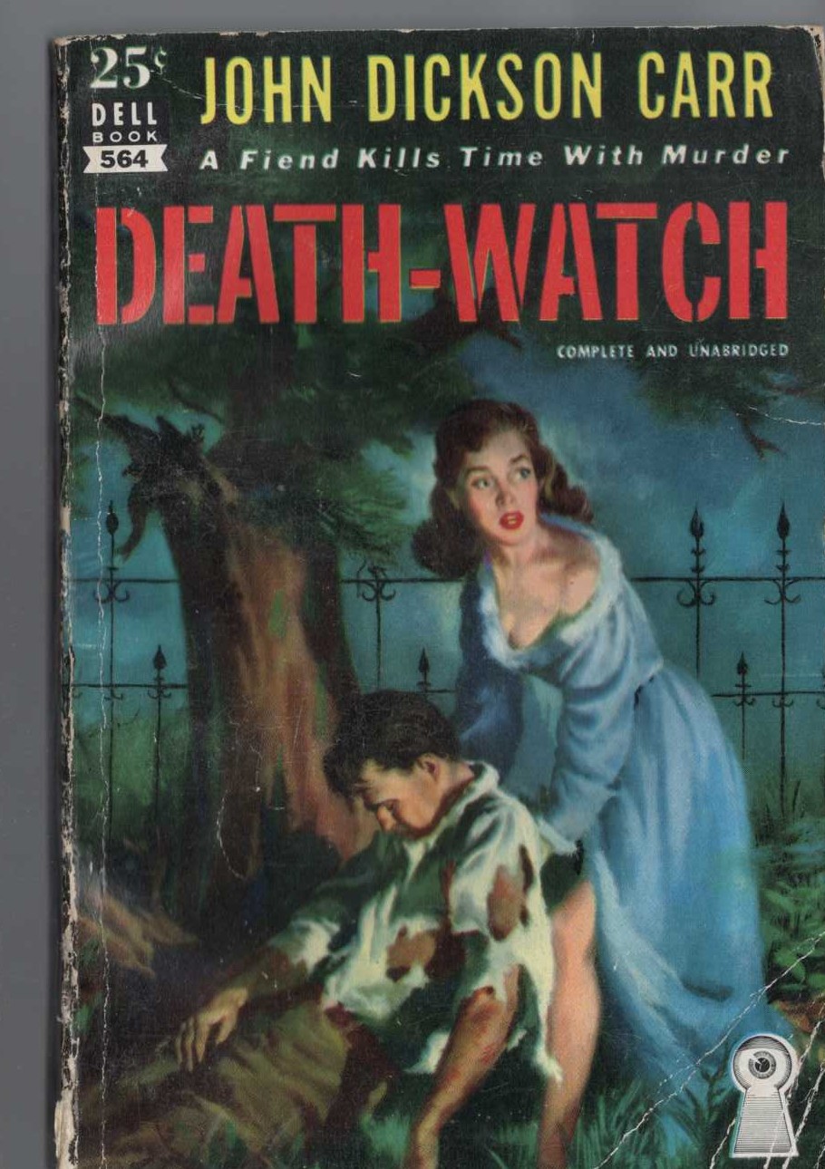 John Dickson Carr  DEATH-WATCH front book cover image