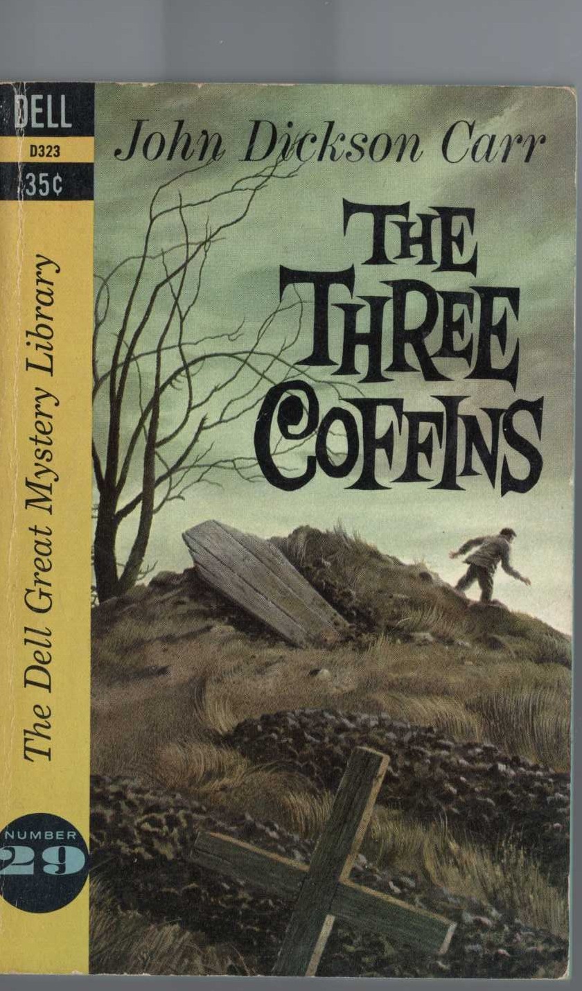 John Dickson Carr  THE THREE COFFINS front book cover image
