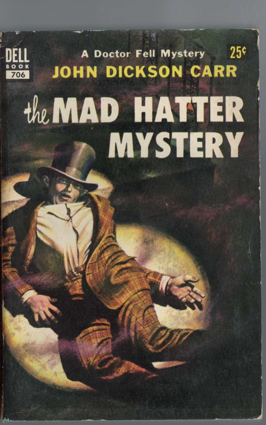 John Dickson Carr  THE MAD HATTER MYSTERY front book cover image