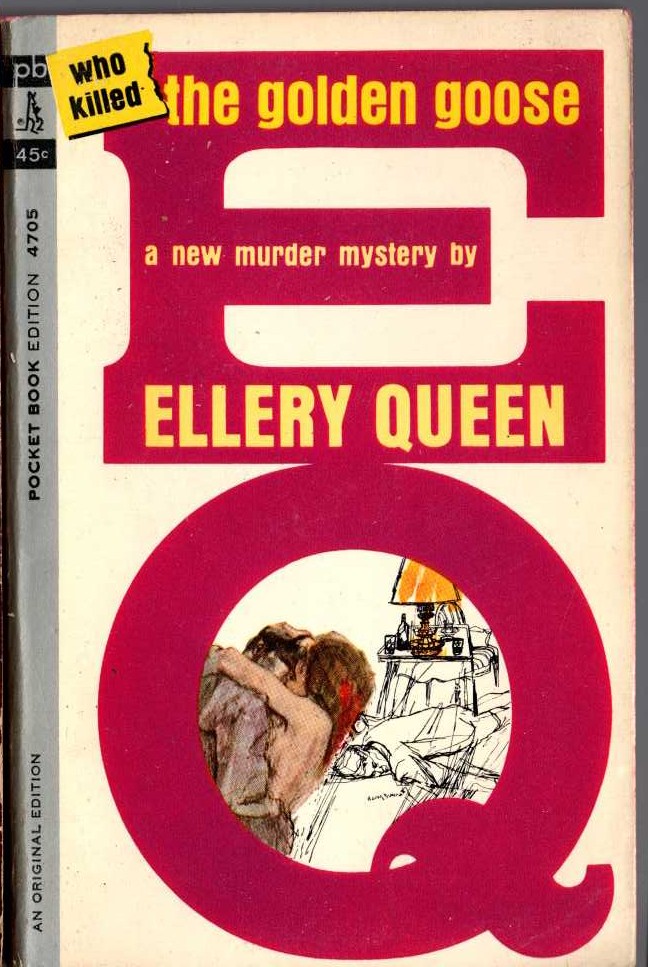 Ellery Queen  THE GOLDEN GOOSE front book cover image