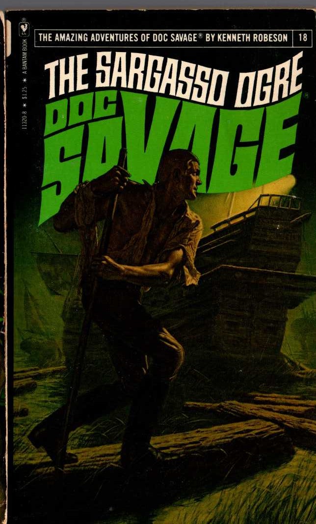 Kenneth Robeson  DOC SAVAGE: THE SARGASSO OGRE front book cover image