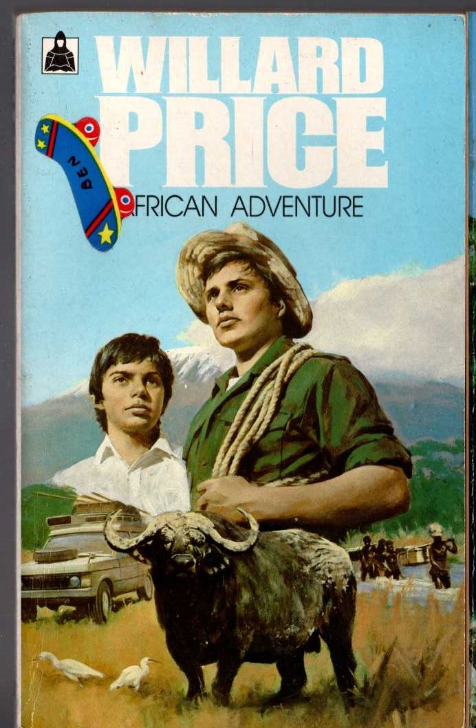 Willard Price  AFRICAN ADVENTURE front book cover image
