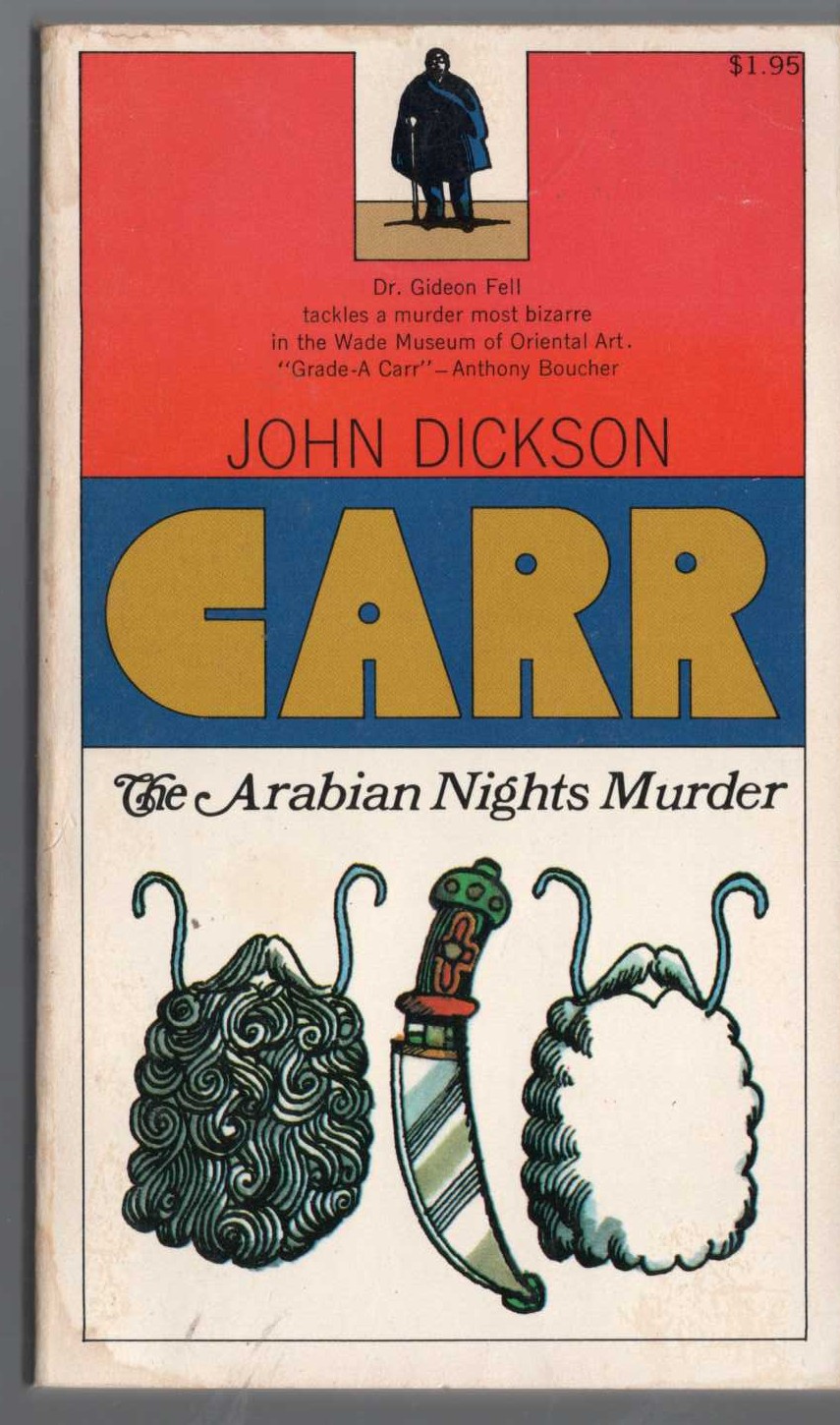 John Dickson Carr  THE ARABIAN NIGHTS MURDER front book cover image