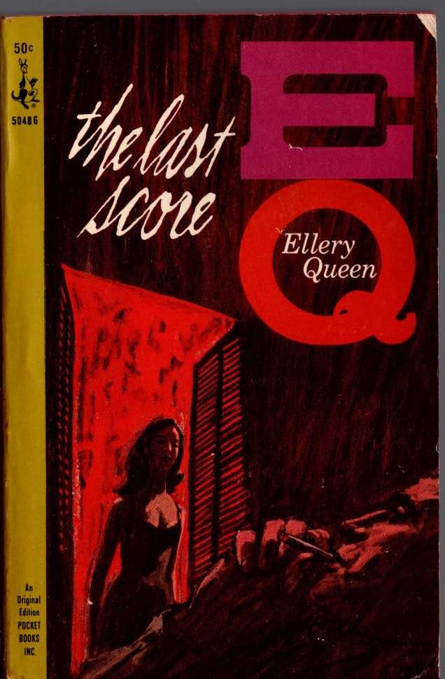 Ellery Queen  THE LAST SCORE front book cover image