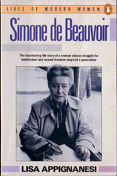 Lisa Appignanesi  SIMONE DE BEAUVOIR front book cover image