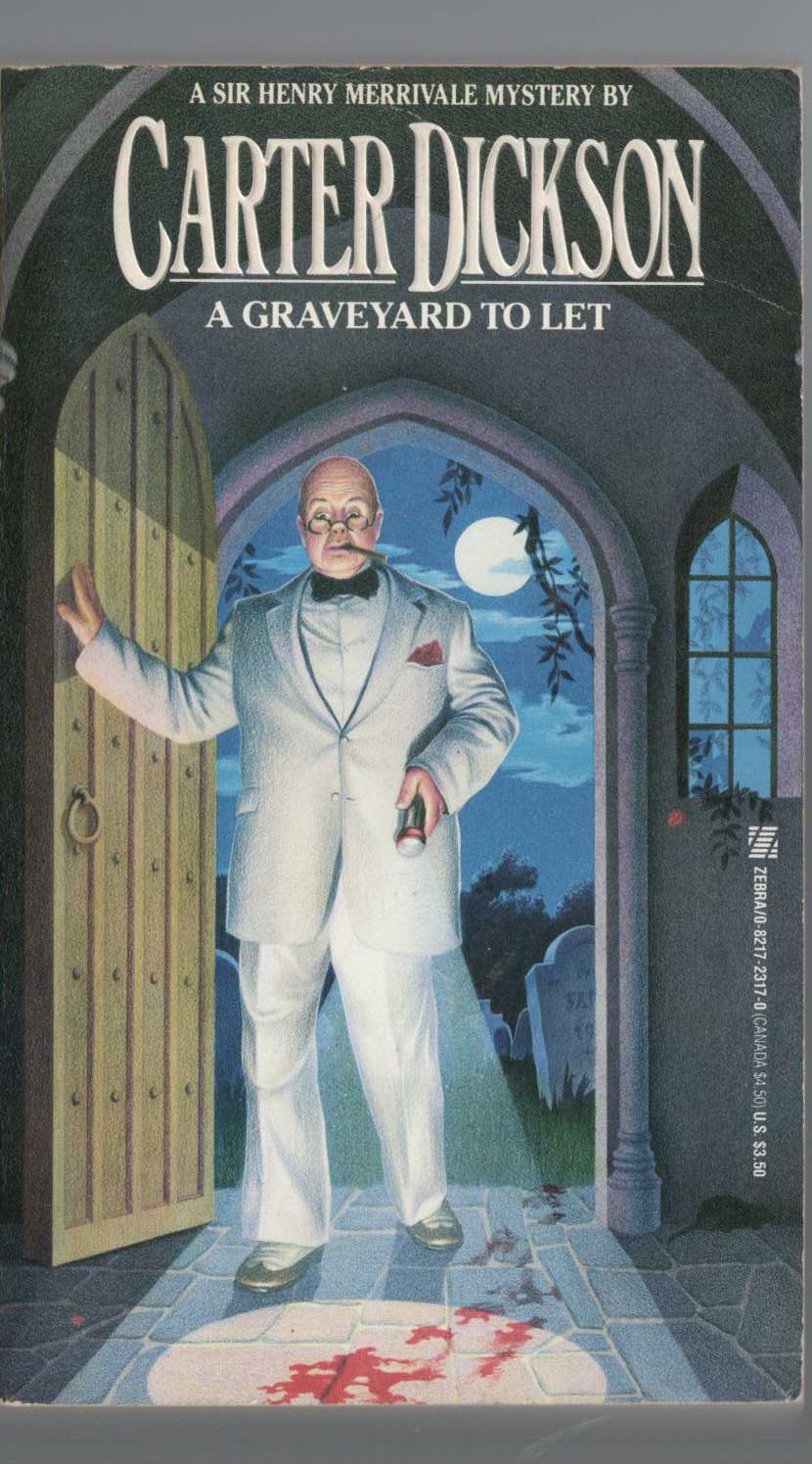 Carter Dickson  A GRAVEYARD TO LET front book cover image