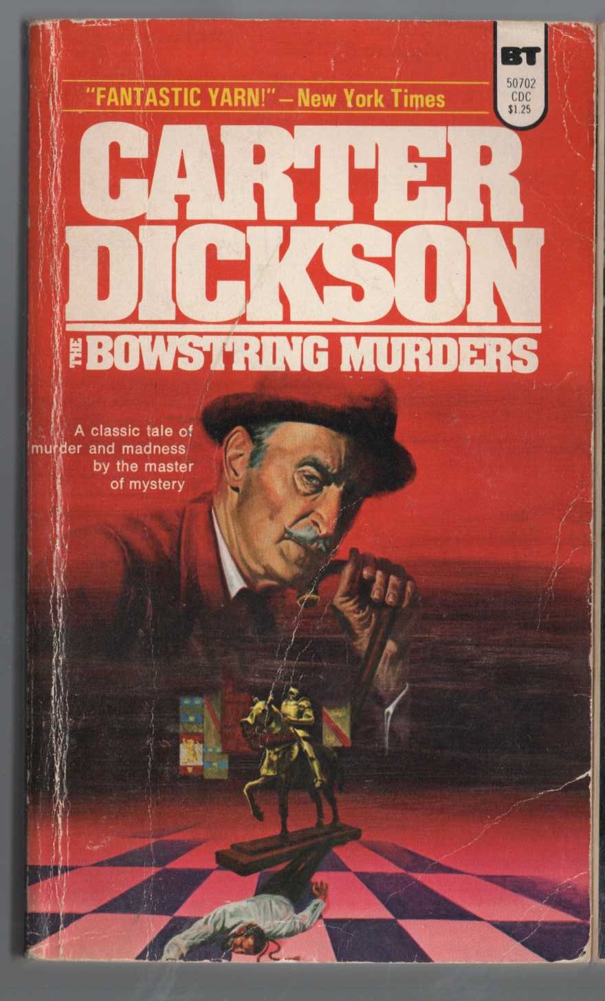 Carter Dickson  THE BOWSTRING MURDERS front book cover image