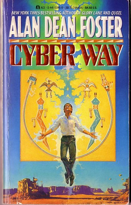 Alan Dean Foster  CYBER WAY front book cover image