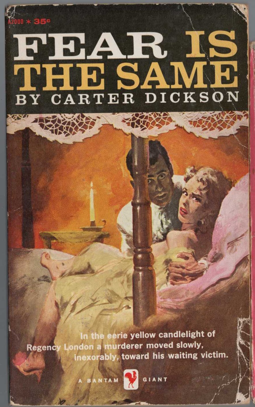 Carter Dickson  FEAR IS THE SAME front book cover image