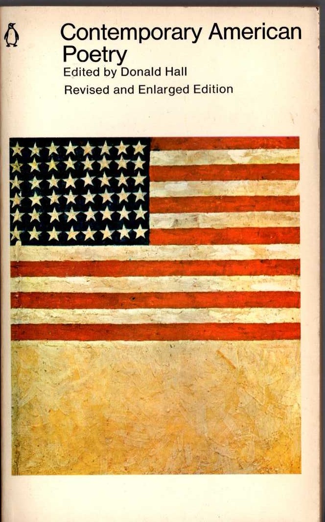 Donald Hall (edits) CONTEMPORARY AMERICAN POETRY front book cover image