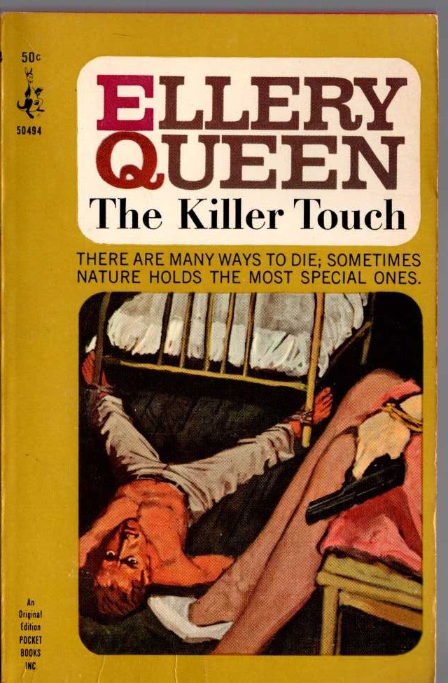 Ellery Queen  THE KILLER TOUCH front book cover image