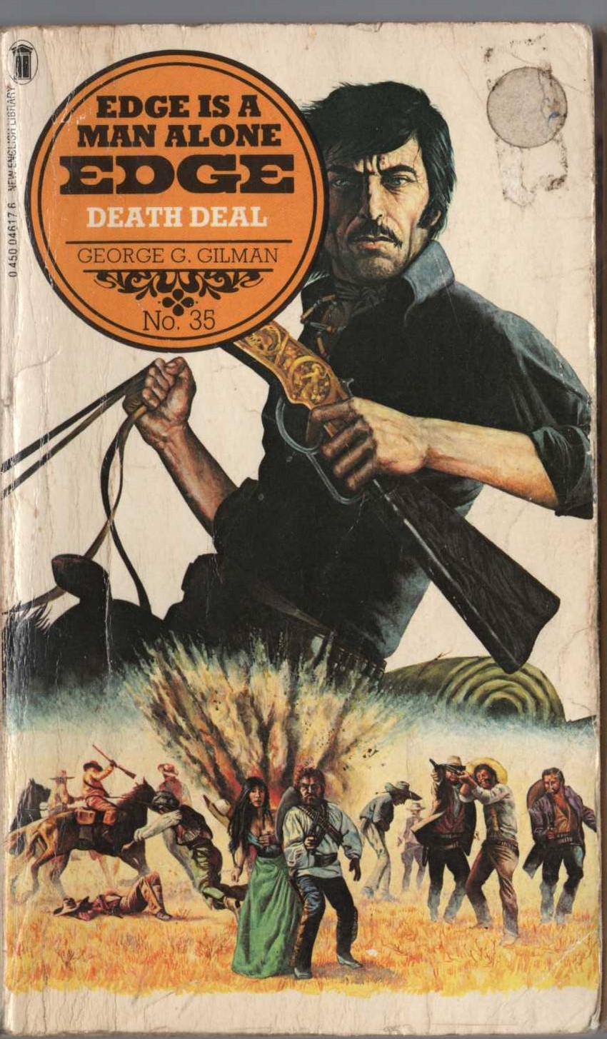 George G. Gilman  EDGE 35: DEATH DEAL front book cover image