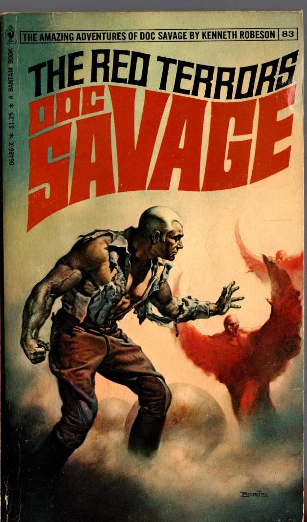 Kenneth Robeson  DOC SAVAGE: THE RED TERRORS front book cover image