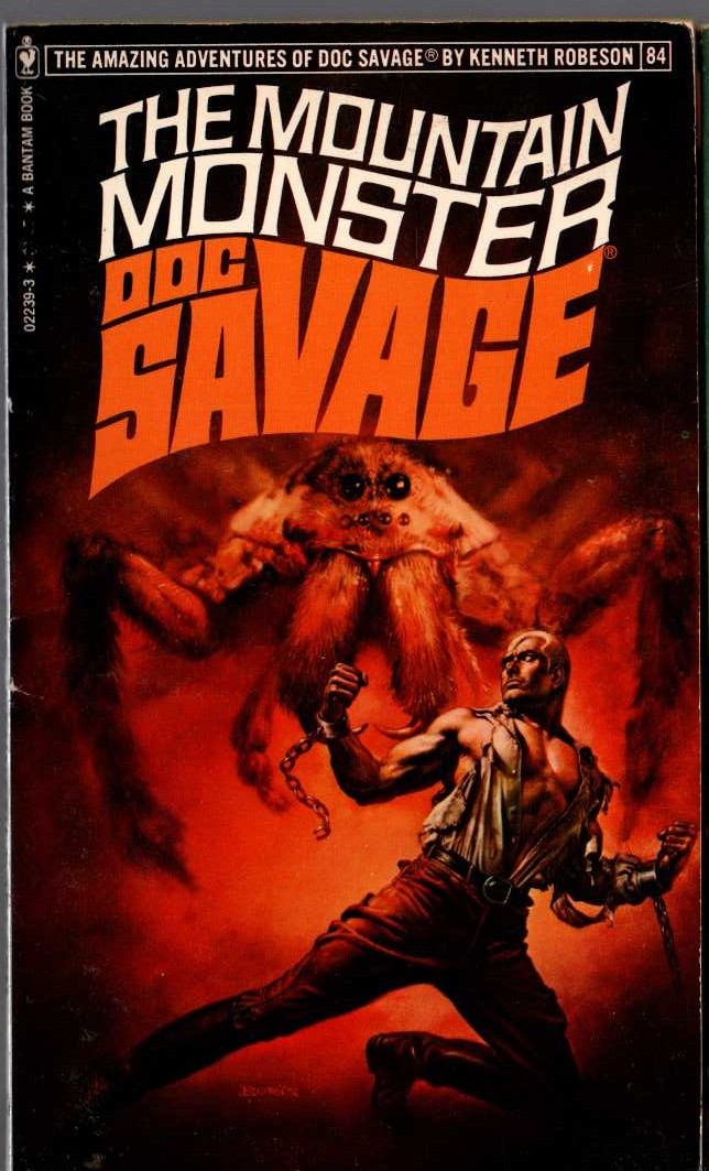Kenneth Robeson  DOC SAVAGE: THE MOUNTAIN MONSTER front book cover image