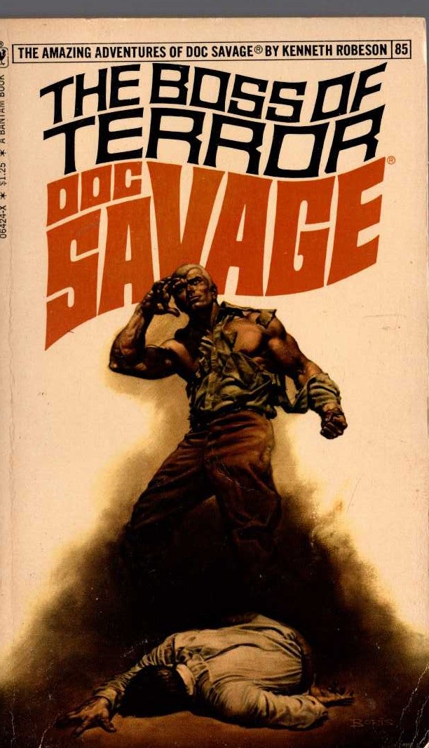 Kenneth Robeson  DOC SAVAGE: THE BOSS OF TERROR front book cover image