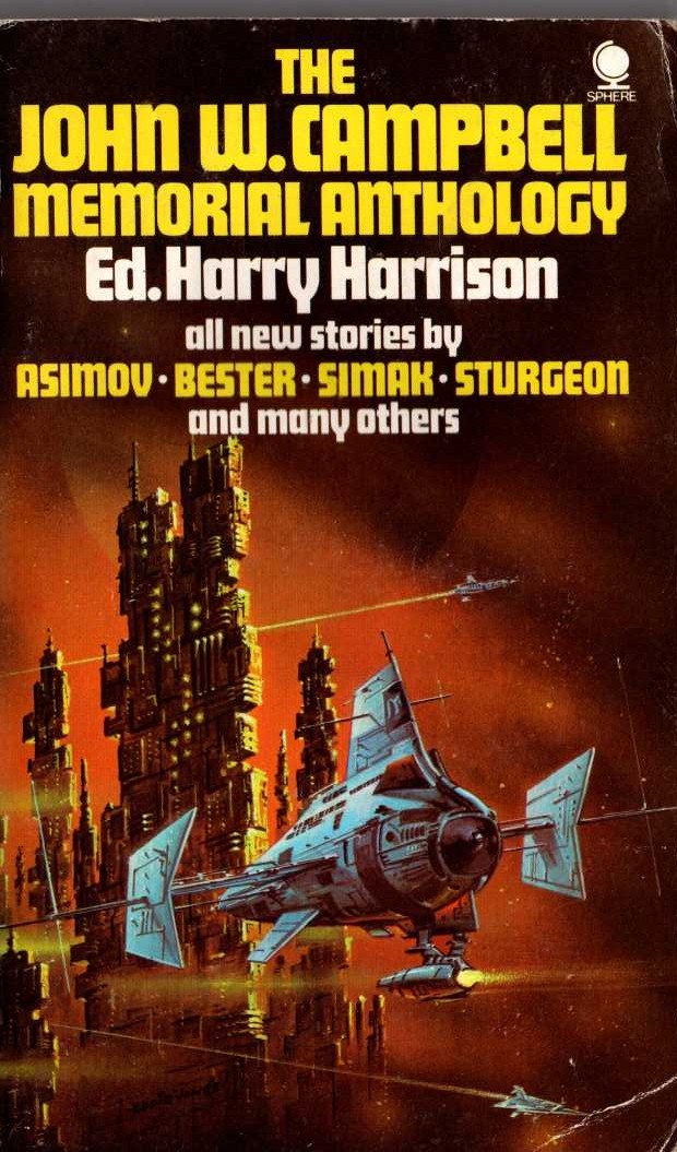 Harry Harrison (edits) THE JOHN W.CAMPBELL MEMORIAL ANTHOLOGY front book cover image