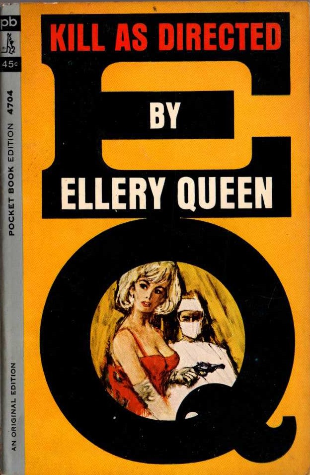 Ellery Queen  KILL AS DIRECTED front book cover image