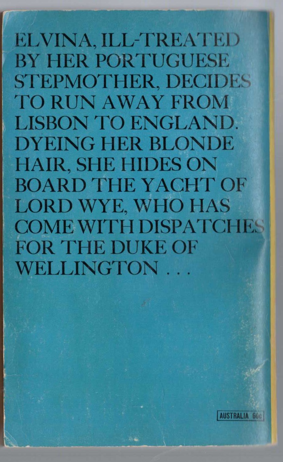 Barbara Cartland  LOVE UNDER FIRE magnified rear book cover image