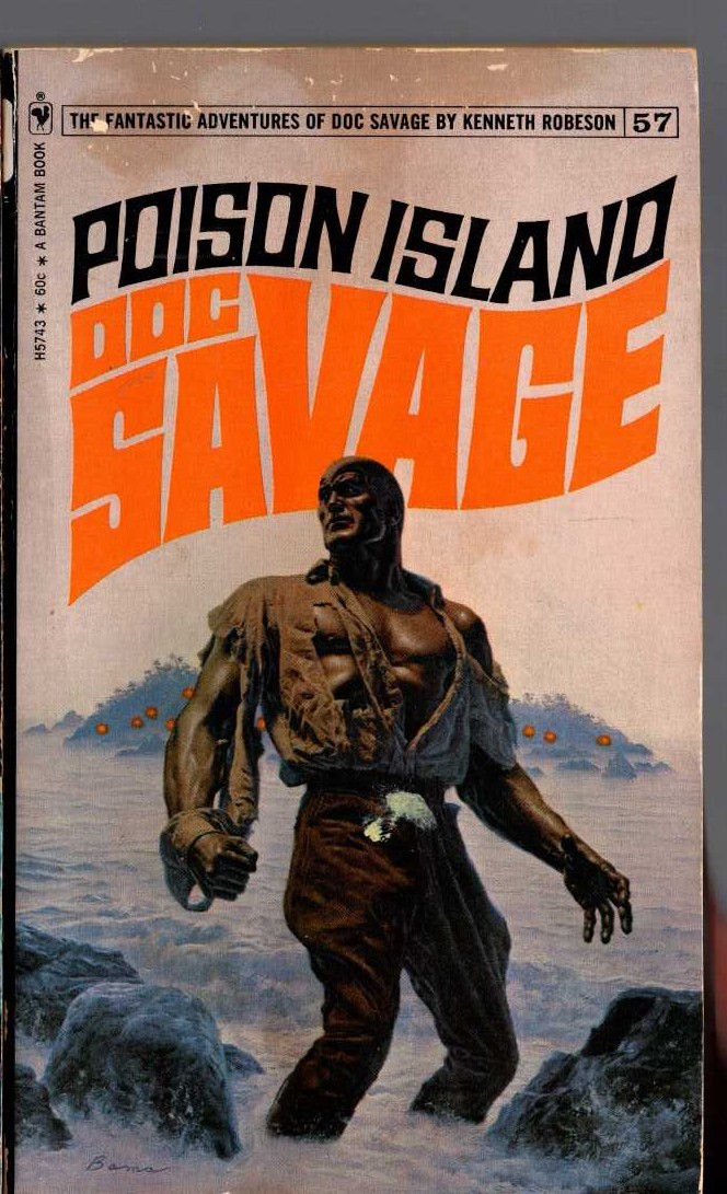 Kenneth Robeson  DOC SAVAGE: POISON ISLAND front book cover image