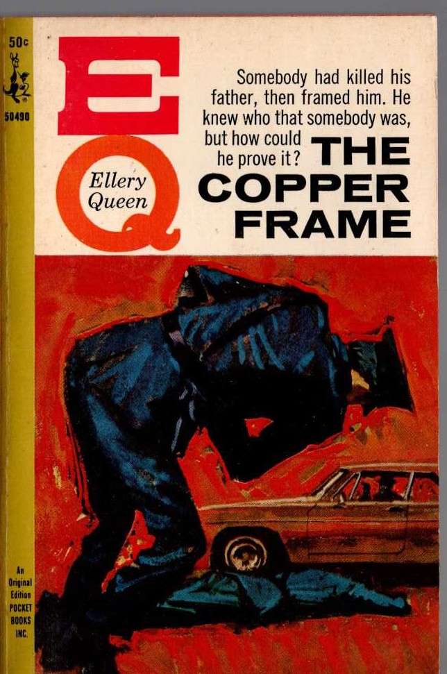 Ellery Queen  THE COPPER FRAME front book cover image