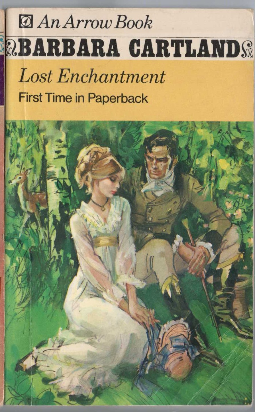 Barbara Cartland  LOST ENCHANTMENT front book cover image