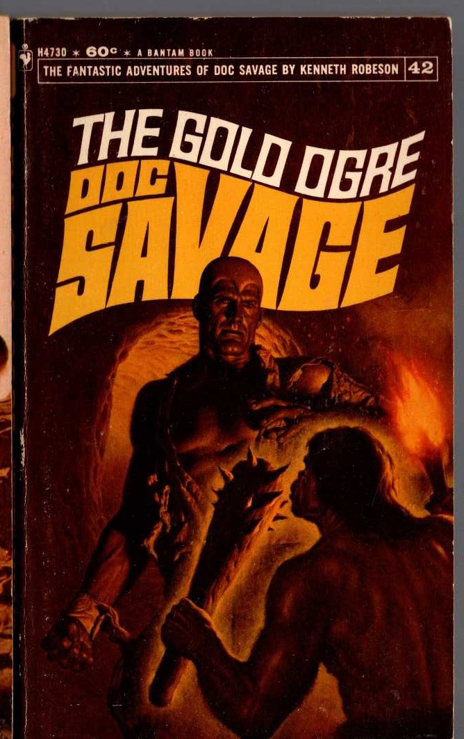 Kenneth Robeson  DOC SAVAGE: THE GOLD OGRE front book cover image