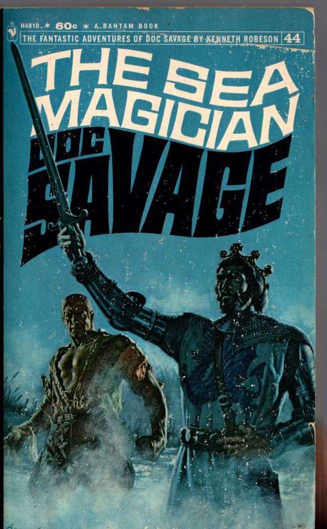 Kenneth Robeson  DOC SAVAGE: THE SEA MAGICIAN front book cover image