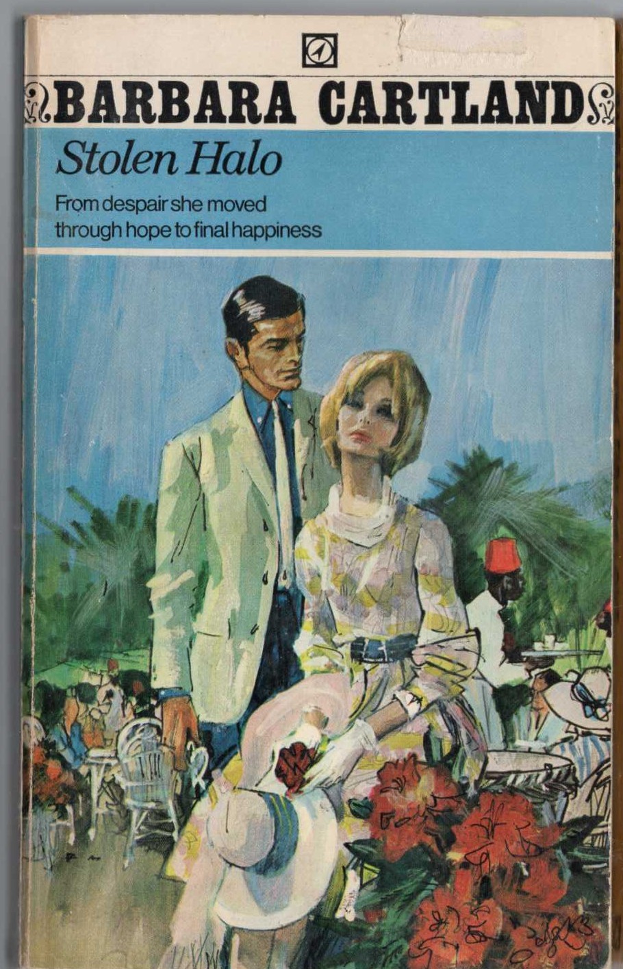Barbara Cartland  STOLEN HALO front book cover image