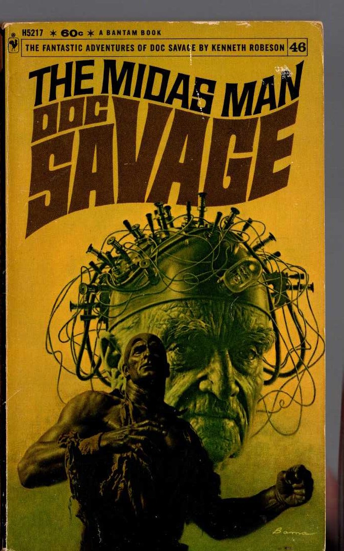 Kenneth Robeson  DOC SAVAGE: THE MIDAS MAN front book cover image