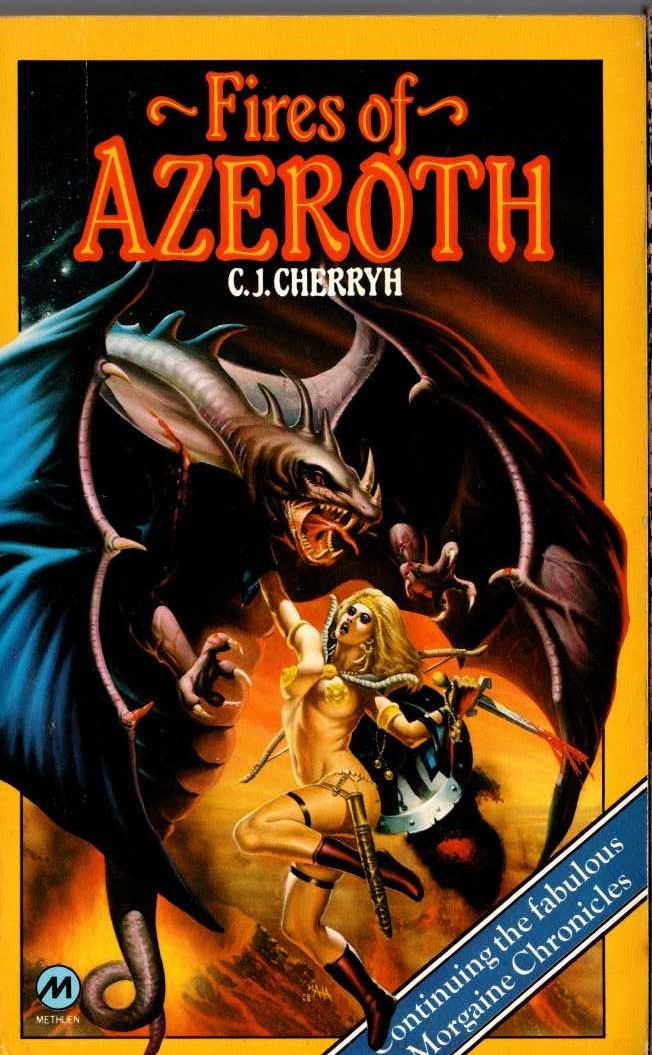 C.J. Cherryh  FIRES OF AZEROTH front book cover image