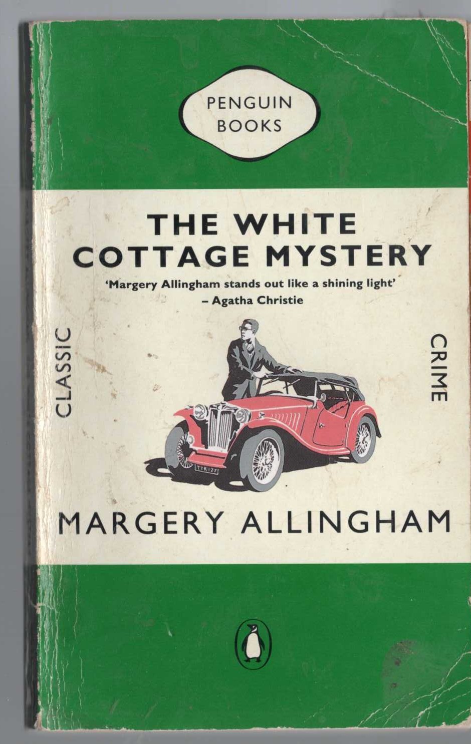 Margery Allingham  THE WHITE COTTAGE MYSTERY front book cover image