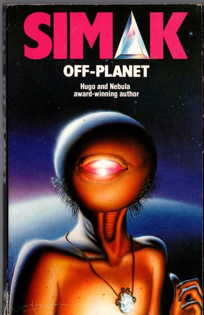 Clifford D. Simak  OFF-PLANET front book cover image