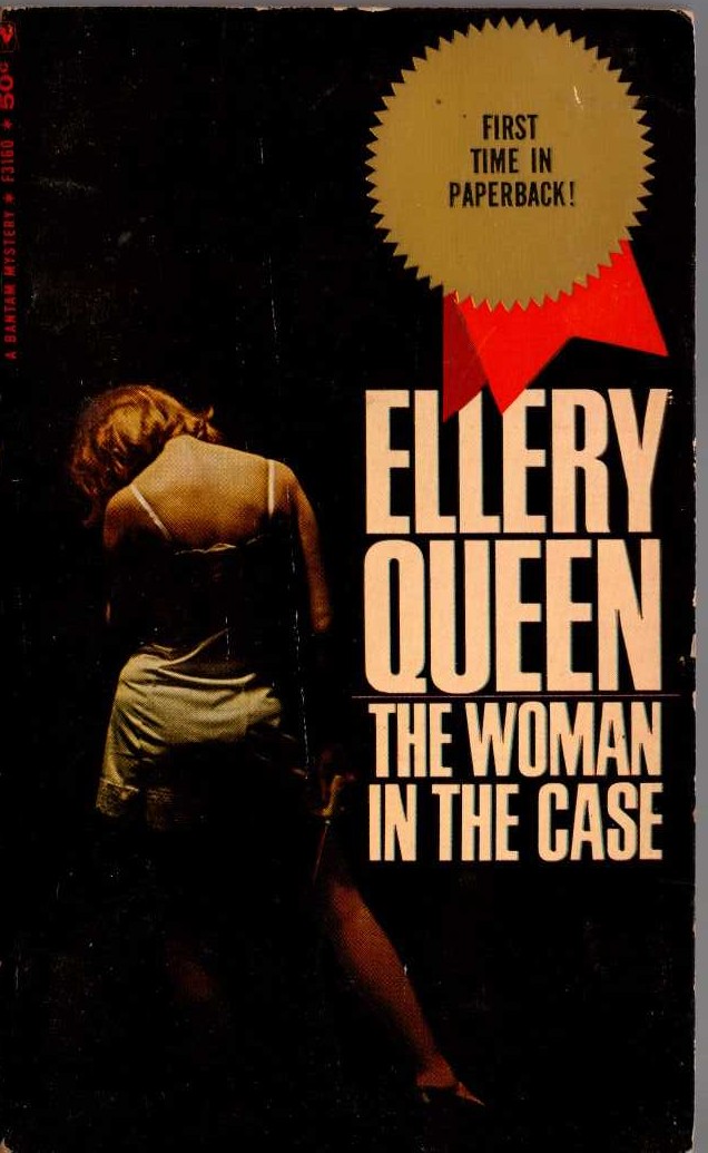Ellery Queen  THE WOMAN IN THE CASE front book cover image
