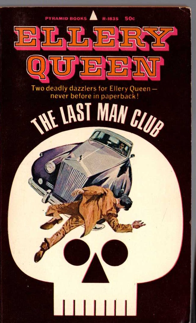 Ellery Queen  THE LAST MAN CLUB front book cover image