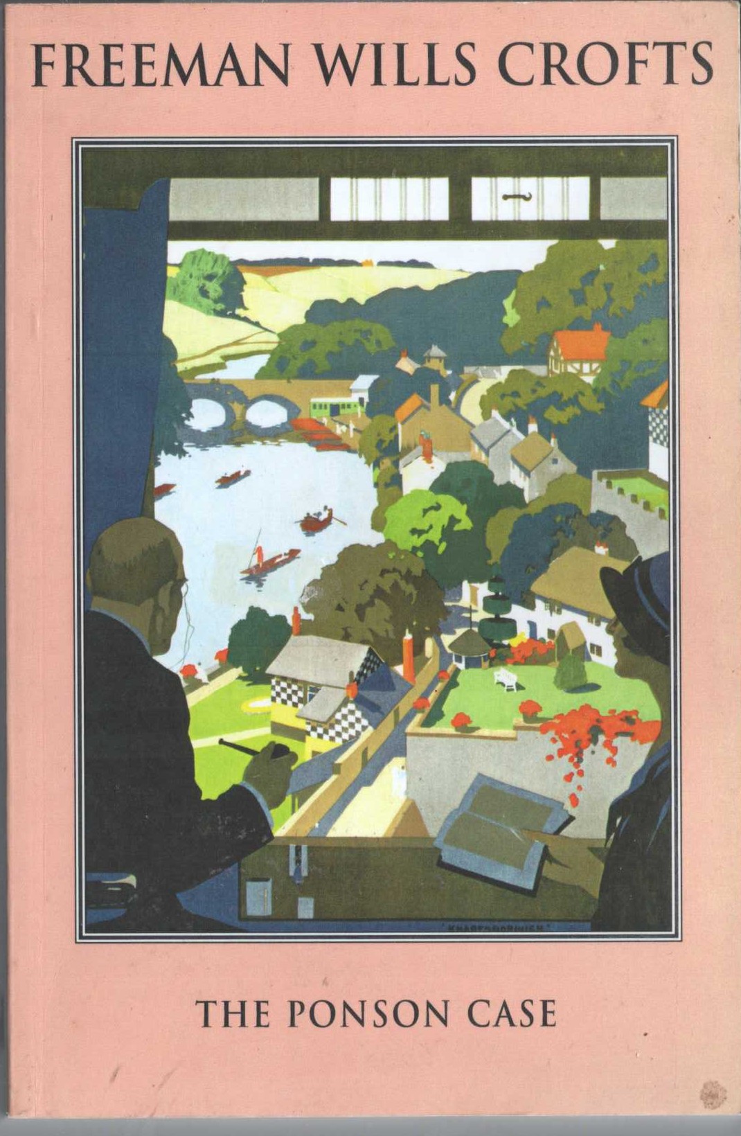 Freeman Wills Crofts  THE PONSON CASE front book cover image