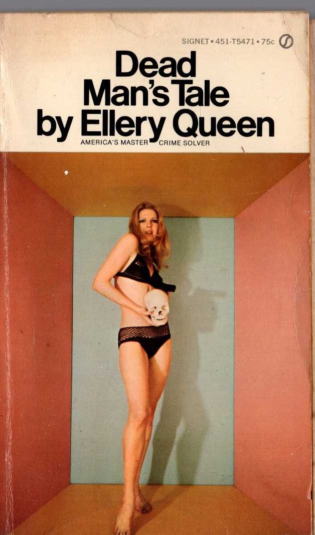 Ellery Queen  DEAD MAN'S TALE front book cover image