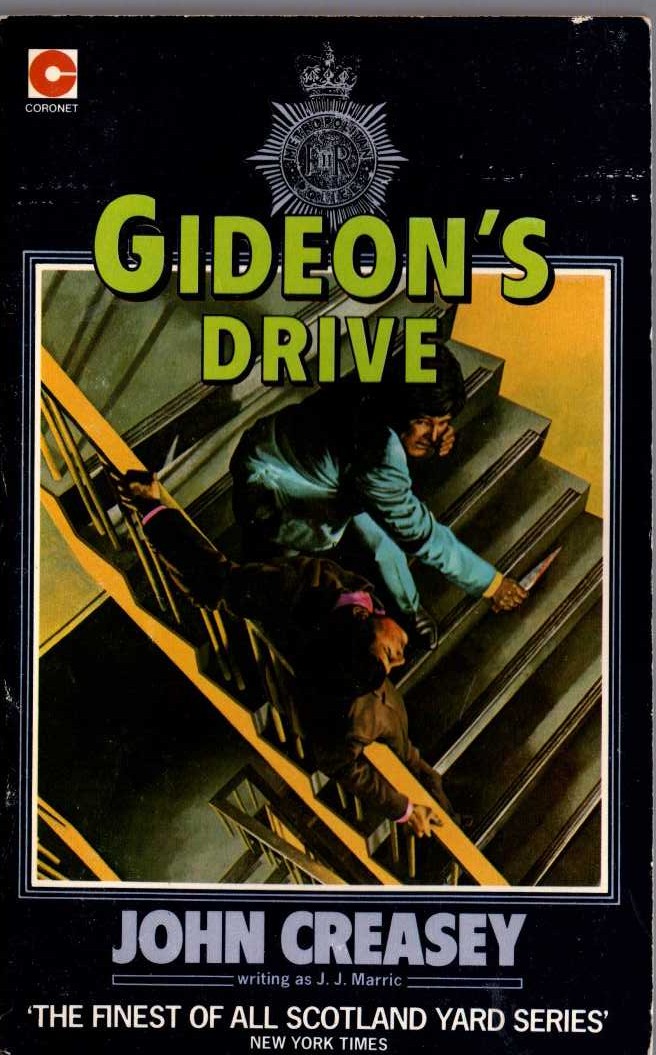 J.J. Marric  GIDEON'S DRIVE front book cover image